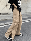 Poshoot Buttoned Pocket Patch Cargo Pants