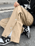 Poshoot Buttoned Pocket Patch Cargo Pants