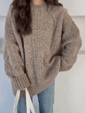 Poshoot Cable Knit Jumper Sweater  Christmas Gifts