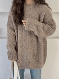 Poshoot Cable Knit Jumper Sweater  Christmas Gifts