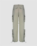 Poshoot-Pocket Baggy Cargo Pant