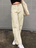 Poshoot Corduroy Straight Leg Pants