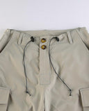 Poshoot-Pocket Baggy Cargo Pant