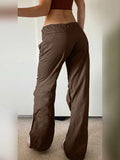 Poshoot Straight Leg Pocket Cargo Pants