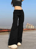 Poshoot Straight Leg Pocket Cargo Pants