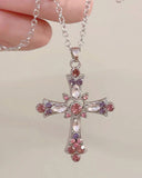 Poshoot-Aerav Budding Cross Necklace