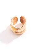 Poshoot Geometric Solid Color Rings Accessories