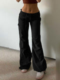 Poshoot Straight Leg Pocket Cargo Pants