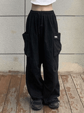 Poshoot High Waist Pocket Cargo Pants