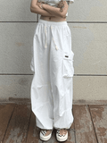 Poshoot High Waist Pocket Cargo Pants