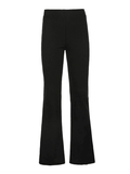 Poshoot High Waist Solid Flare Leg Pants