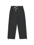 Poshoot Simple Solid Color Baggy Sweatpants