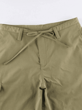 Poshoot Straight Leg Pocket Cargo Pants