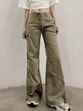 Poshoot Straight Leg Pocket Cargo Pants