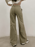 Poshoot Straight Leg Pocket Cargo Pants