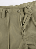 Poshoot Straight Leg Pocket Cargo Pants