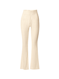 Poshoot Stretchy Ribbed Flare Leg Pants