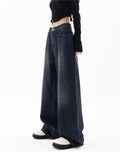 Poshoot 90s Vintage Washed Effect Baggy Boyfriend Jeans