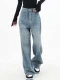 Poshoot Vintage Contrast 90s Boyfriend Jeans