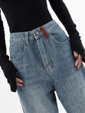 Poshoot Vintage Contrast 90s Boyfriend Jeans