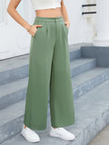 BACK TO SCHOOL  Buttoned Relax Fit Long Pants with Pockets