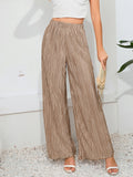BACK TO SCHOOL   High Waist Relax Fit Long Pants