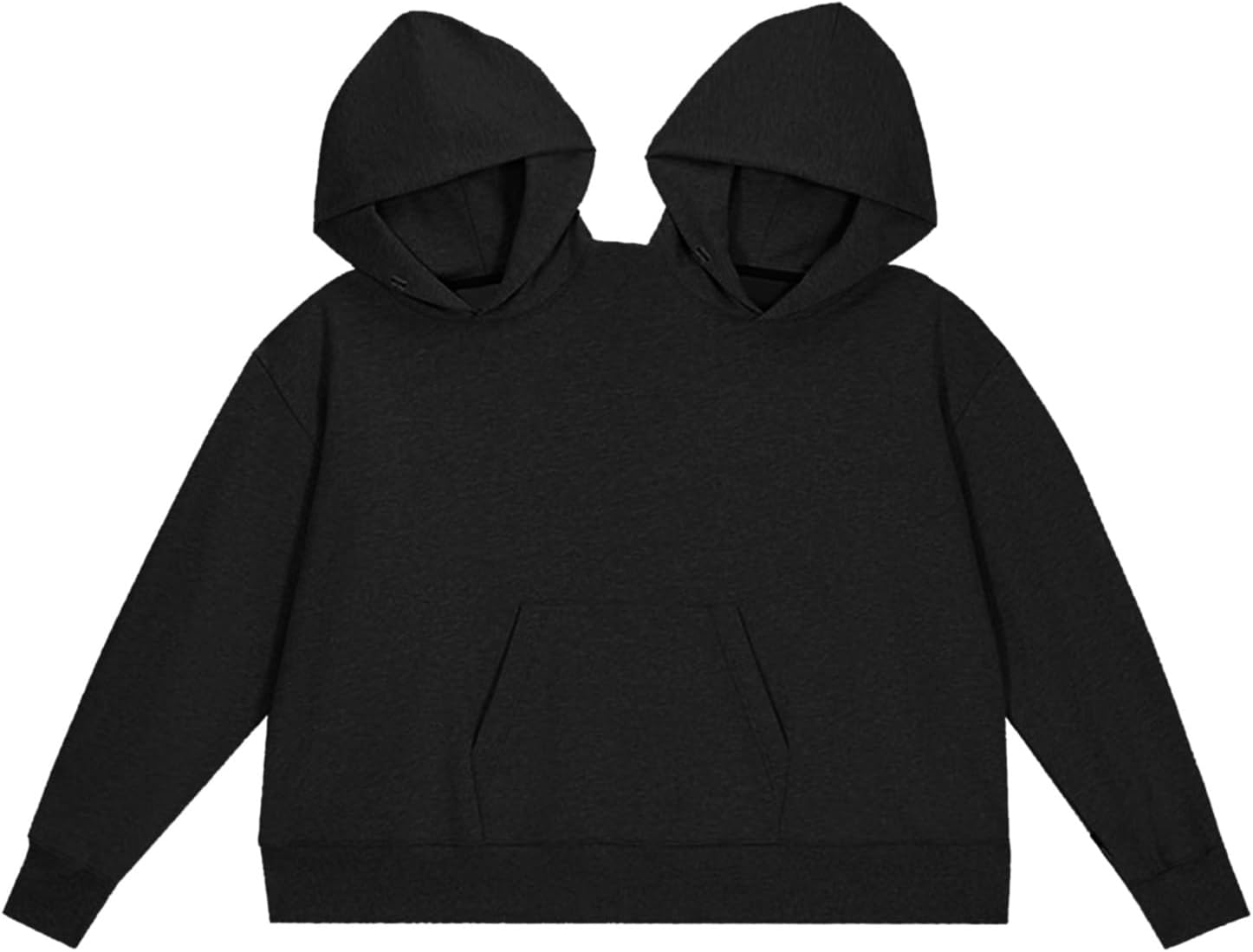 Poshoot Intimate Hoodie, Funny Couple Hooded Sweatshirt, Unisex Oversized Long Sleeve Pullover For Couple Wearing