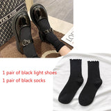 POSHOOT Mary Janes Shoes Women Student Lolita Shoes College Girl Shoes Commuter Uniform Shoes Women Flats 2022 Autumn Zapatos Mujer
