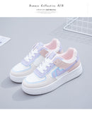 POSHOOT Summer Women Sneakers White Tennis Women Shoes Canvas Slip On Female Row Shoes Platform Flats Casual Ladies Vulcanize Shoes