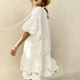 Poshoot 2022 Spring And Summer New Dress Ins Wind Blogger Temperament Lady Holiday Dress