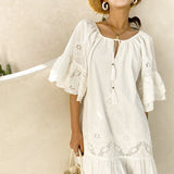 Poshoot 2022 Spring And Summer New Dress Ins Wind Blogger Temperament Lady Holiday Dress