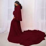 Poshoot  2023 Maternity Photo Shoot Long Dresses Baby Shower Dresses for Women Stretchy Pregnant Woman Photography Props  Clothes