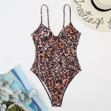 POSHOOT Bodysuit Sexy Leopard Swimwear Women 2022 New One Piece Swimsuit Belt Monokini Beach Swimming Suit Famale Wear Brazilian Summer