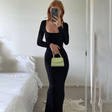 Poshoot  Strap Backless Long Maxi Dresses Party Club Vacation Outfits For Women Sexy Casual Summer Dress 2022  C85CZ24