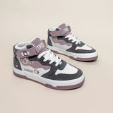 Back To School Poshoot 2022 New Winter Plus Velvet High-Top Thicken Warm Kawaii Panda Cotton Shoes Female Trend Casual Platform Cute Student Sneakers