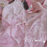 POSHOOT Summer Pink France Vintage Fairy Dress Women Lace Sexy Sweet Elegant Strap Dress Female Flower Chiffon Korean Long Dresses 2022