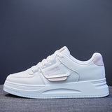 Back To School Poshoot 2022 Spring New White Shoes Women's Vulcanize Shoes Fashion Sneakers Women Casual Shoes Platform Sneakers Ladies Flat Shoes