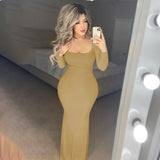 Poshoot  Strap Backless Long Maxi Dresses Party Club Vacation Outfits For Women Sexy Casual Summer Dress 2022  C85CZ24