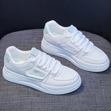 Back To School Poshoot 2022 Spring New White Shoes Women's Vulcanize Shoes Fashion Sneakers Women Casual Shoes Platform Sneakers Ladies Flat Shoes