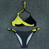 POSHOOT Swimwear Women Swimsuit 2022 New Sexy Bikini Set Halter Bikinis Swimming Suit For Famale Brazilian Beachwear Two Pieces Biquini